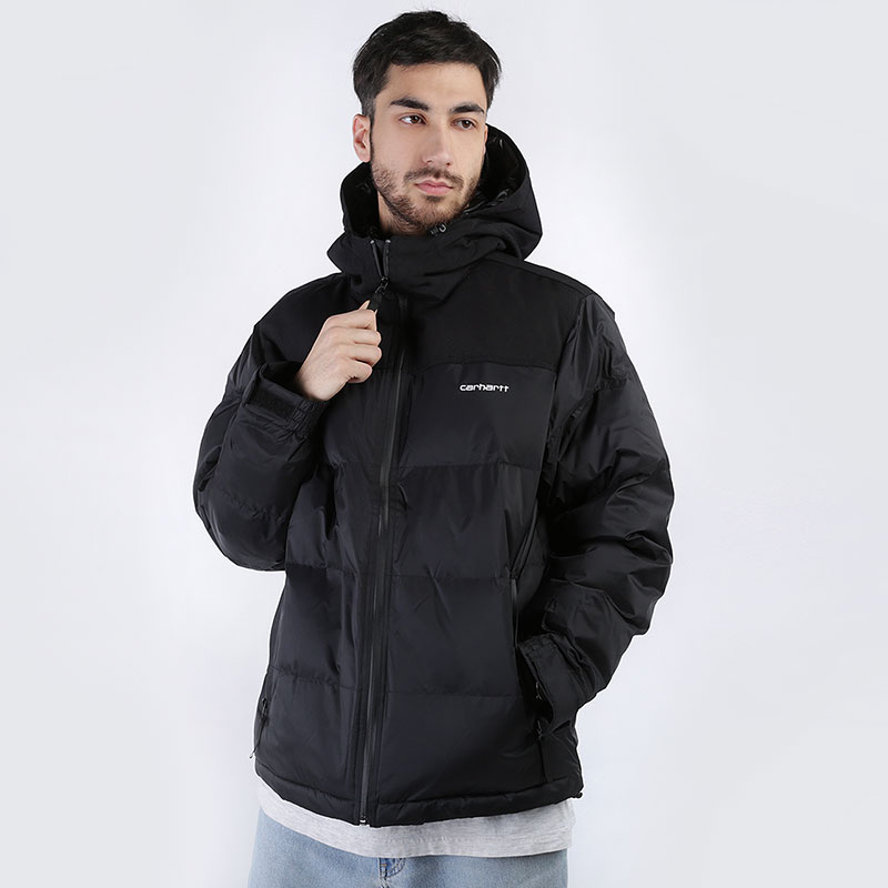 мужская черная куртка Carhartt WIP Larsen Jacket I026811 - цена, описание, фото 1